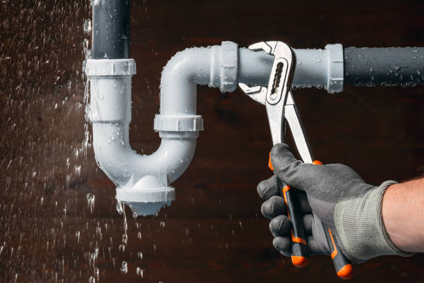 Professional Plumbing technician working in Bakers Mills, NY